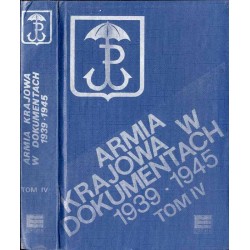 Armia Krajowa w dokumentach 1939-1945 5tomów w 5 woluminach