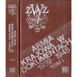 Armia Krajowa w dokumentach 1939-1945 5tomów w 5 woluminach