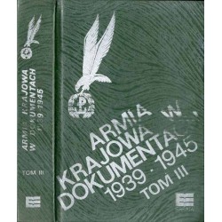 Armia Krajowa w dokumentach 1939-1945 5tomów w 5 woluminach