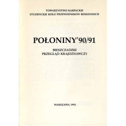 Połoniny '90/91. Bieszczadzki przegląd krajoznawczy