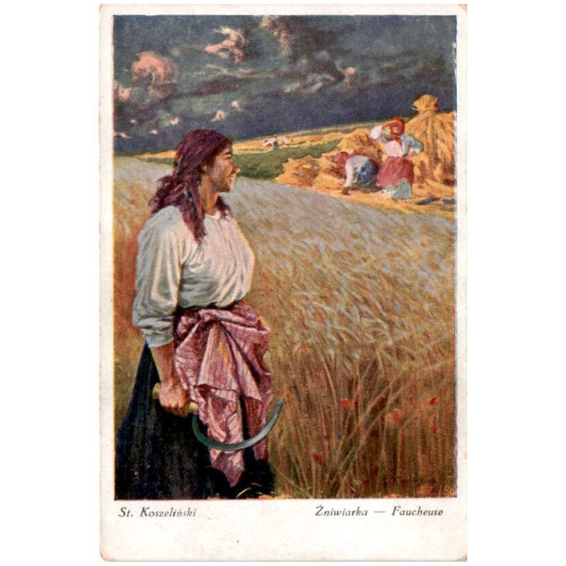 St. Koszeliński. Żniwiarka - Faucheuse