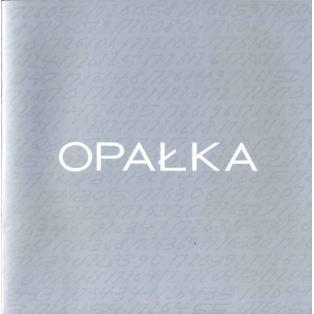 Roman Opałka. 21 października - 4 listopada