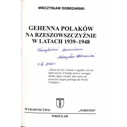 Gehenna Polaków na Rzeszowszczyźnie w latach 1939-1948