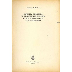 Kwestia chłopska w Królestwie Polskim w dobie powstania styczniowego