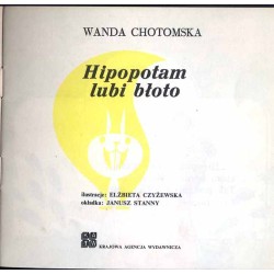 Hipopotam lubi błoto