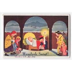 Wesołych Świąt! / Rewers: St. Ogiński mal.