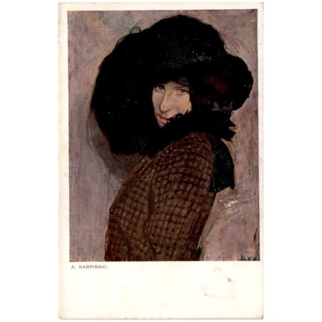 A. Karpiński [Kobieta w kapeluszu]