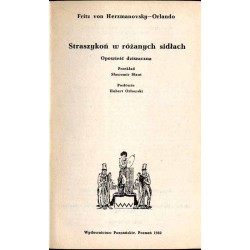 Straszykoń w różanych sidłach. Opowieść dziwaczna