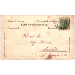 Ornament ludowy z motywem kwiatowym