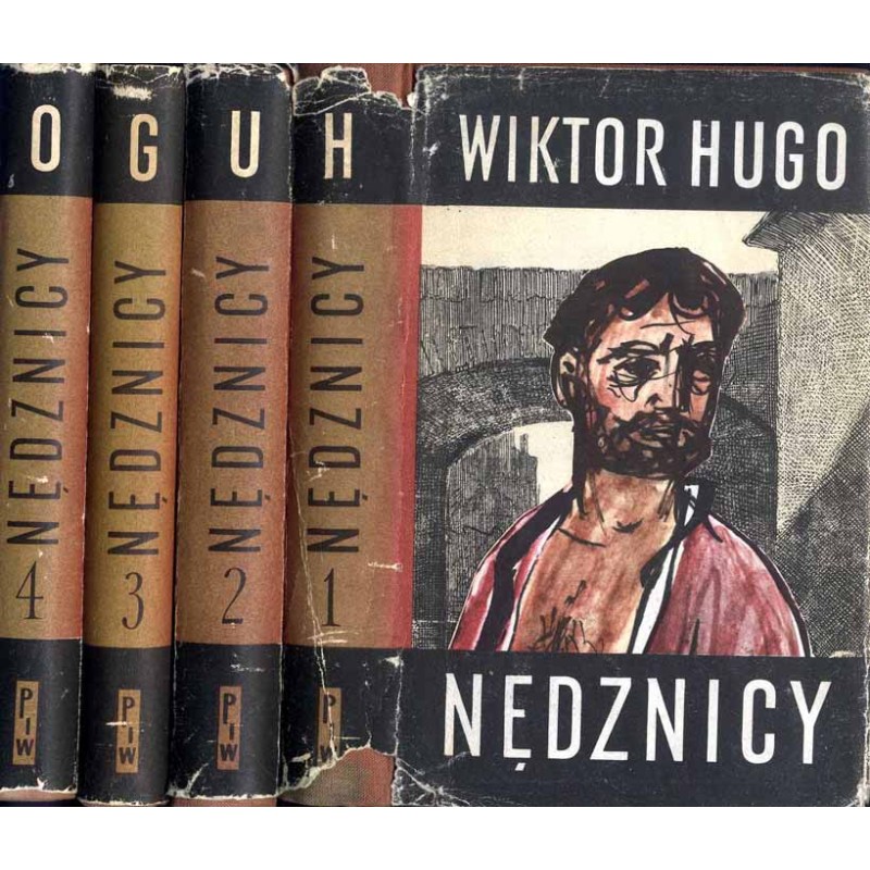 Nędznicy. 4 t. w 4 woluminach