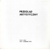 Przegląd Artystyczny. 1970. Nr 3 (55) (Maj-Czerwiec 1970)