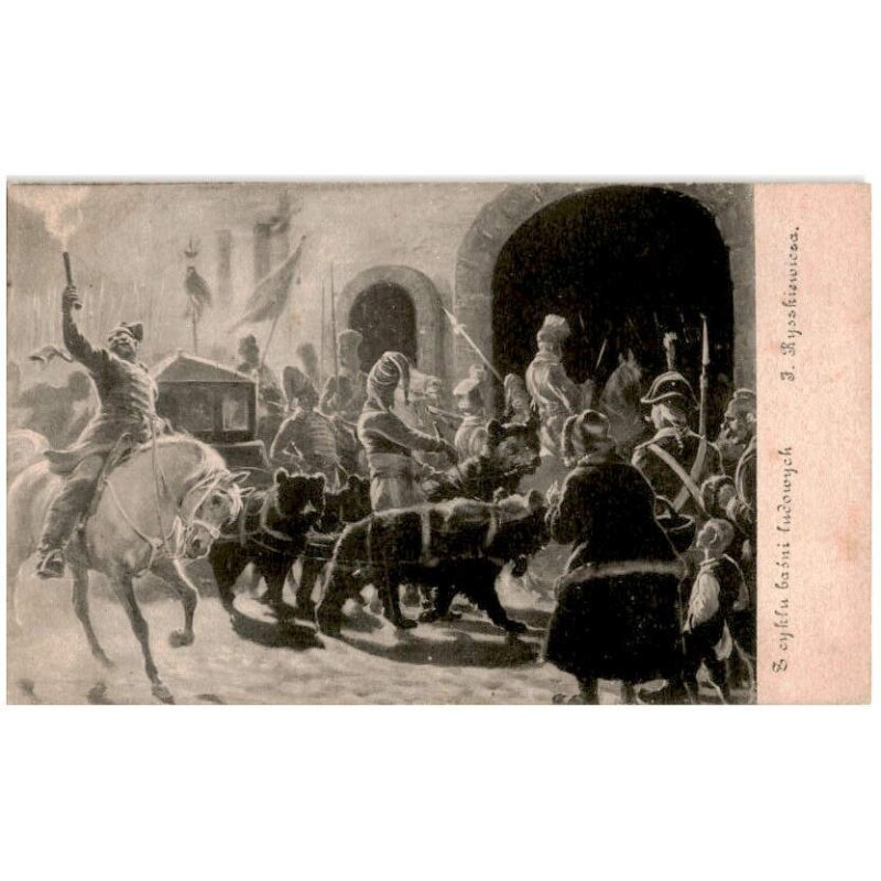 Z cyklu baśni ludowych J. Ryszkiewicza.