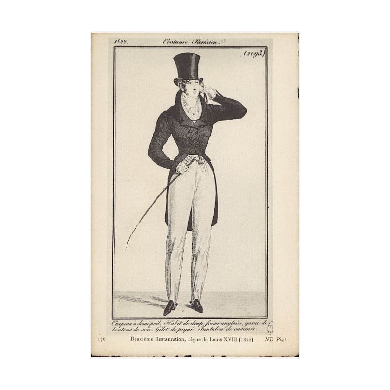 170. Deuxième Restauration, règne de Louis XVIII (1822)