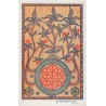 Ornament rzeźbiony z "kijanki" zwany "gaje" i "gwiazda"