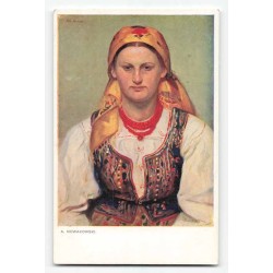 A. Nowakowski. / Wieśniaczka w chustce