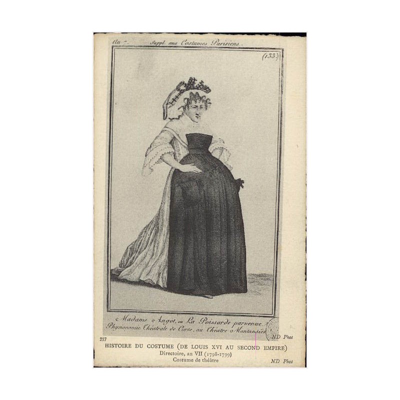 237. Directoire, an VII (1798-1799) Costume de théâtre