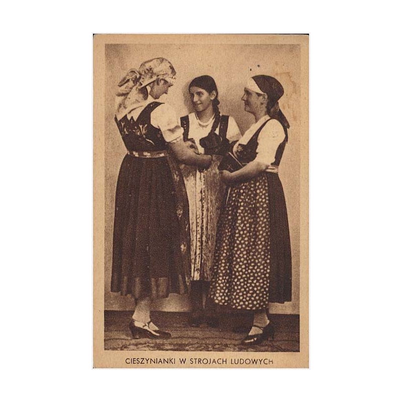 Cieszynianki w strojach ludowych