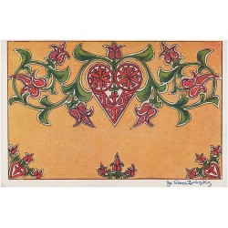 Ornament z parzenicą (sercem)