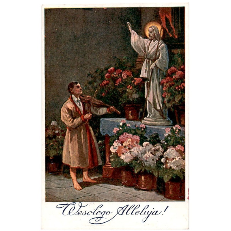 Wesołego Alleluja! / Rewers: A. Setkowicz mal.