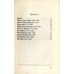Von deutschen Meistern. Zur Neugestaltung unseres Musiklebens im neuen Deutschland. Ausgewählte Aufsätze / Johann Hermann Schein