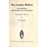 Von deutschen Meistern. Zur Neugestaltung unseres Musiklebens im neuen Deutschland. Ausgewählte Aufsätze / Johann Hermann Schein