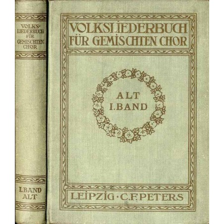 Volksliederbuch für gemischten Chor. Bd. 1: Alt