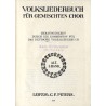 Volksliederbuch für gemischten Chor. Bd. 1: Alt