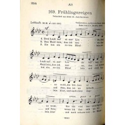 Volksliederbuch für gemischten Chor. Bd. 1: Alt