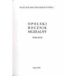 Opolski Rocznik Muzealny. T. 17 (2009) / Ikonografia z wież katedralnych / "Mons Universitatis" - historia pewnej inwestycji / R