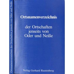 Ortsnamenverzeichnis der Ortschaften jenseits von Oder und Neiße
