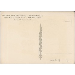 Strój dzierżacki l' Atlas des costumes populaires polonais mal. J. Karolak