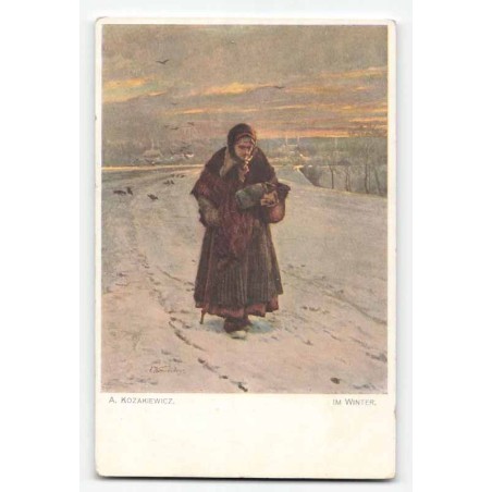 A. Kozakiewicz. Im Winter / W zimie