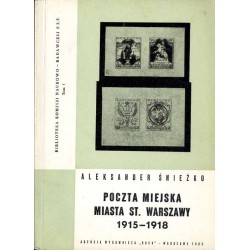 Poczta miejska miasta St. Warszawy 1915-1918