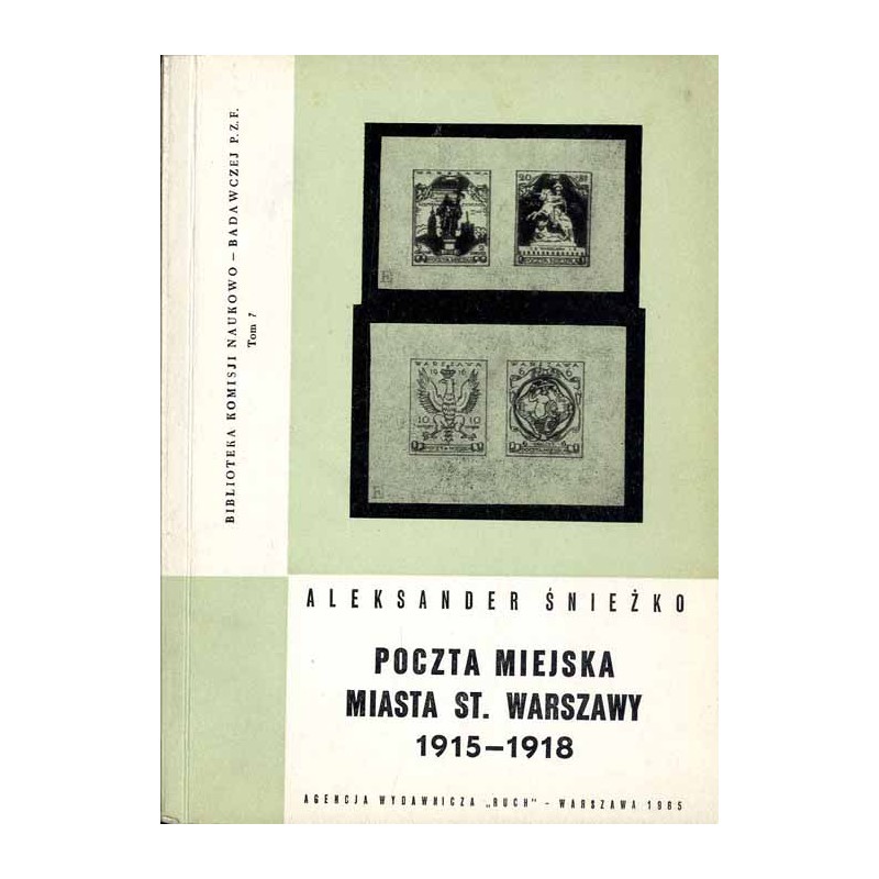 Poczta miejska miasta St. Warszawy 1915-1918