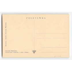 Stanisław Noakowski. Dzwonniczka rokokowa z cyklu "Polska".