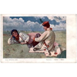 A. Setkowicz pinx. Sielanka - Idylle - Idyla
