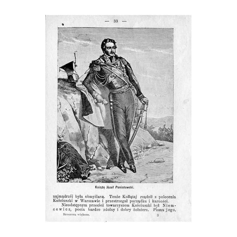 "Książę Józef Poniatowski."