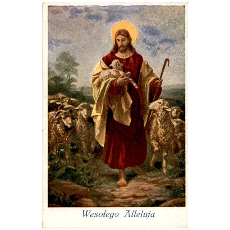 Wesołego Alleluja / Rewers: A. Sawicki mal.