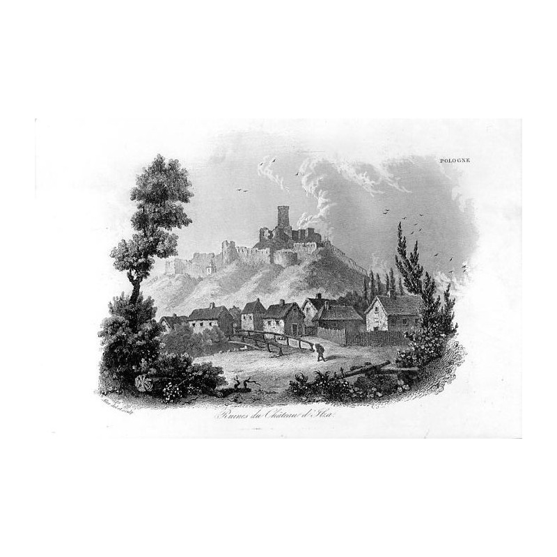 "Ruines du Château d' Ilza."
