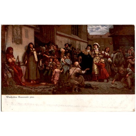 Władysław Rossowski pinx. ("Skazana")