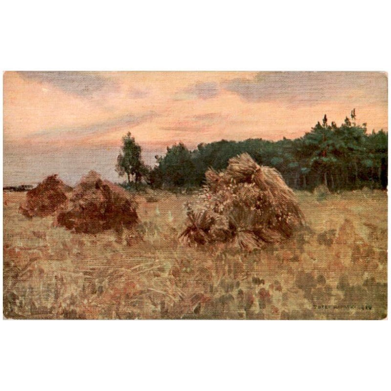 Józef Rapacki pinx. Rok w krajobrazie Polskim. Un an dans les paysages polonais. Lipiec. Juliet
