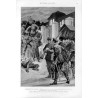 Événements de Bulgarie. La prise du palais per le Régiment Stroumska-Polka (nuit du 20 au 21 aout). La capitaine Hesoff tué per