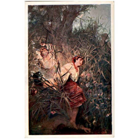 W. Pruszkowski pinx. Rusałki