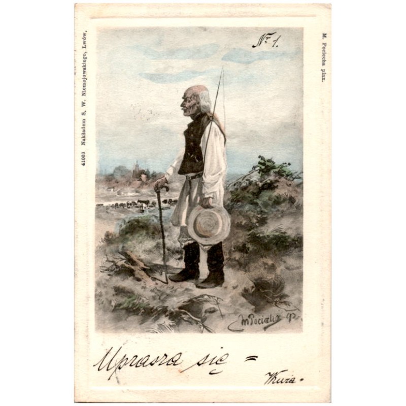 M. Pociecha pinx. / Pastuch