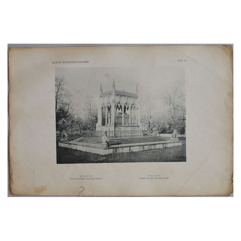 "WILANÓW Pomnik Stanisława i Aleksandry Potockiej [...]" / Mauzoleum Potockich