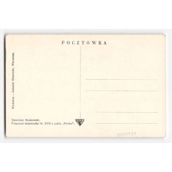 Stanisław Noakowski. Fragment miasteczka (w. XVI) z cyklu "Polska".