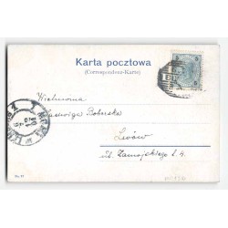 Ukraińska dziewczynka przy ogrodzeniu