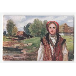 L. Mikulski. / Młoda Ukrainka w serdaku