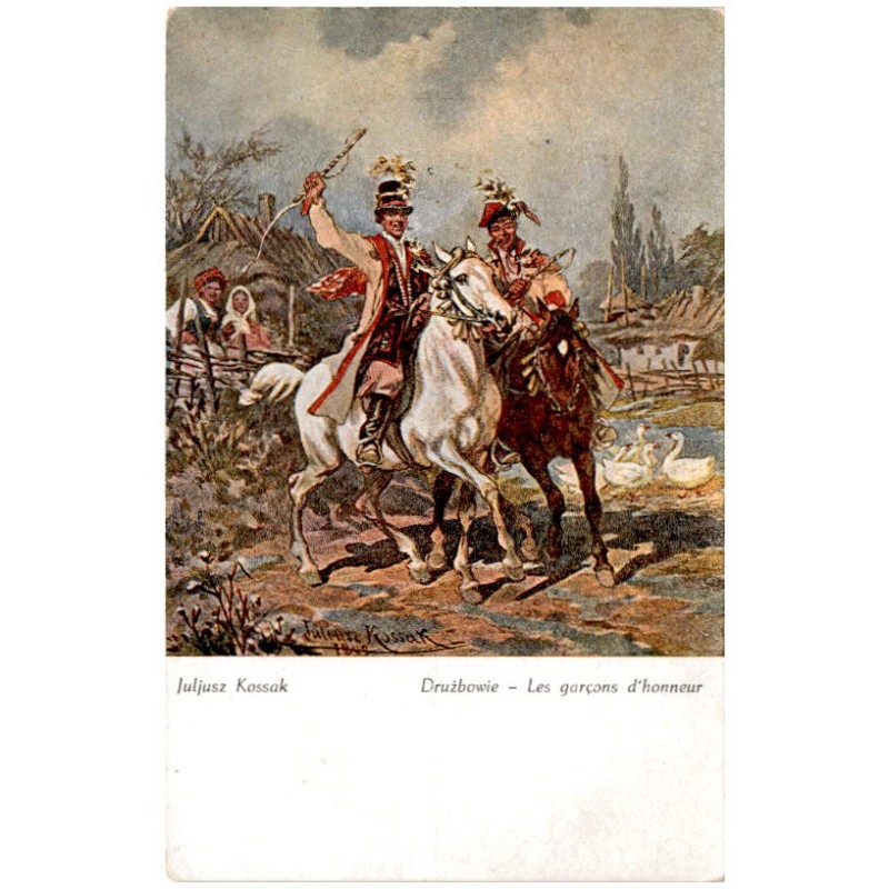 Juljusz Kossak. Drużbowie - Les garçons d'honneur