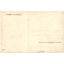 J. Kossak "Do kościoła"